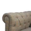 Augustus 3 Seater Chesterfield Sofa by Lavishway | Fabric Sofas-58544