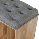 Augustus Wooden Oak Finish Shoe Storage Bench by Lavishway | Shoe Cabinets-58500