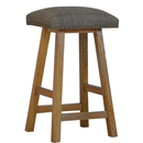 Augustus Multi Tweed Bar Stool by Lavishway | Bar Stools-58483
