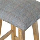 Augustus Multi Tweed Bar Stool by Lavishway | Bar Stools-58485