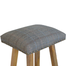 Augustus Multi Tweed Bar Stool by Lavishway | Bar Stools-58486
