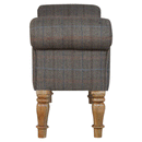 Augustus Multi Tweed Bedroom Bench by Lavishway | Benches & Storage Benches-58460
