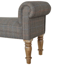 Augustus Multi Tweed Bedroom Bench by Lavishway | Benches & Storage Benches-58461
