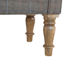 Augustus Multi Tweed Bedroom Bench by Lavishway | Benches & Storage Benches-58463