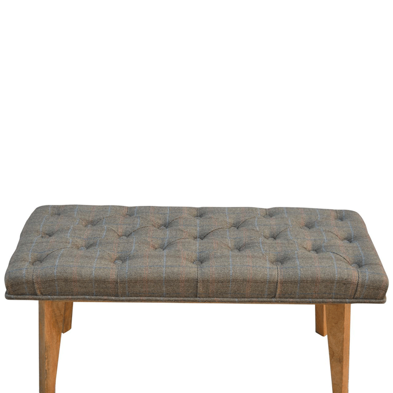 Augustus Deep Button Bedroom Bench by Lavishway | Benches & Storage Benches-58429