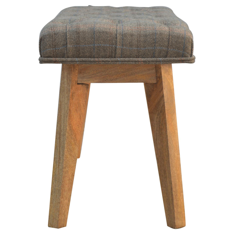 Augustus Deep Button Bedroom Bench by Lavishway | Benches & Storage Benches-58428