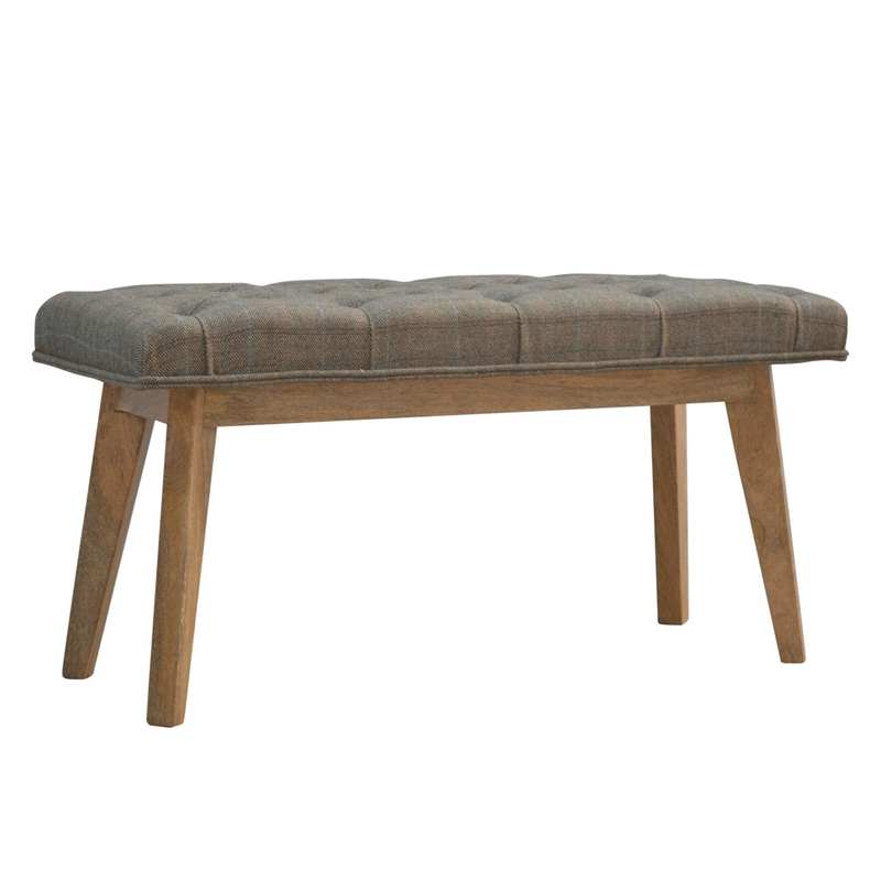 Augustus Deep Button Bedroom Bench by Lavishway | Benches & Storage Benches-58426