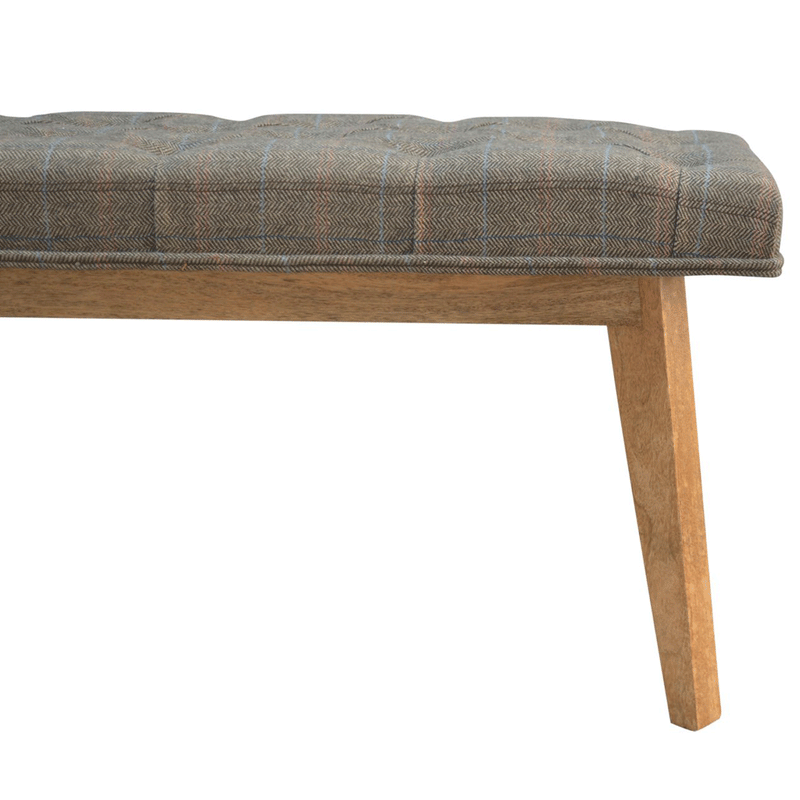 Augustus Deep Button Bedroom Bench by Lavishway | Benches & Storage Benches-58433