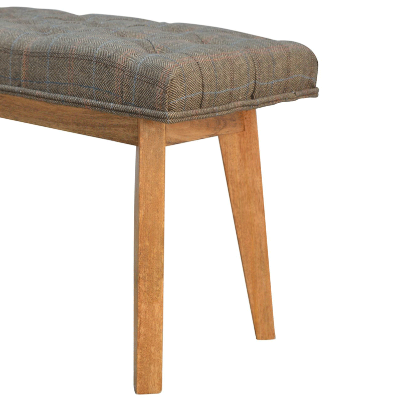 Augustus Deep Button Bedroom Bench by Lavishway | Benches & Storage Benches-58432