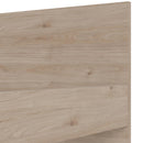 Naia Modern Oak Finish Wooden Bed