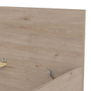 Naia Modern Oak Finish Wooden Bed