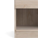 Naia Oak Finish 1 Drawer Bedside Cabinet