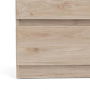 Naia Oak Finish Wooden 5 Chest of Drawers