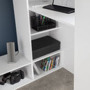 Nebula Wooden Gaming Bed With Desk by Lavishway | Wooden Beds-61437