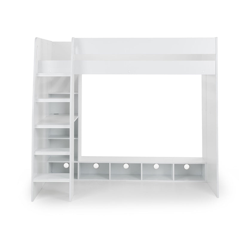 Nebula Wooden Gaming Bed With Desk by Lavishway | Wooden Beds-61415