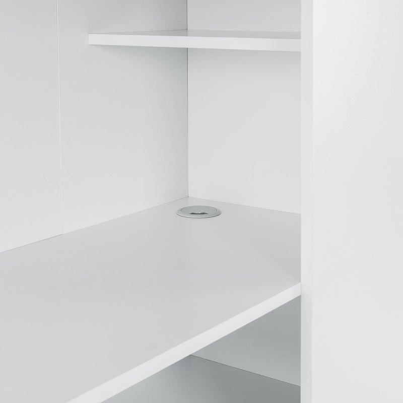 Nebula Wooden Gaming Bed With Desk by Lavishway | Wooden Beds-61421