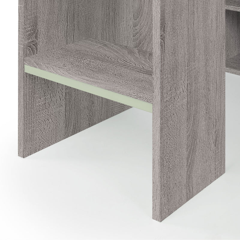 Nebula Wooden Gaming Bed With Desk by Lavishway | Wooden Beds-61417