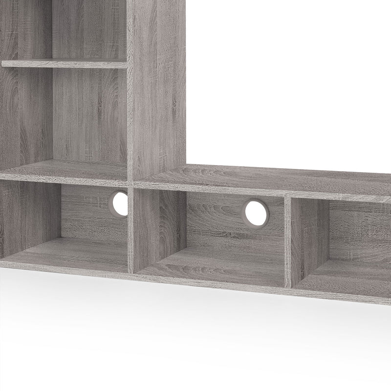 Nebula Wooden Gaming Bed With Desk by Lavishway | Wooden Beds-61423