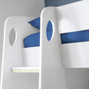 Nebula Wooden Gaming Bed With Desk by Lavishway | Wooden Beds-61427