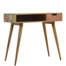 Neils Solid Wood Single Drawer Writing Desk by Lavishway | Reclaimed Wood Desks-57990