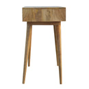 Neils Solid Wood Single Drawer Writing Desk by Lavishway | Reclaimed Wood Desks-57996