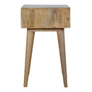 Neils Perforated Copper Bedside Table by Lavishway | Bedside Tables-58024