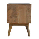 Neils Solid Wood 2 Drawers Media Unit by Lavishway | TV Units Cabinets-58009