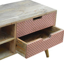 Neils Solid Wood 2 Drawers Media Unit by Lavishway | TV Units Cabinets-58005