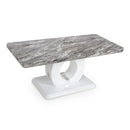 Neptune Marble Top Coffee Table by Lavishway | Coffee Tables-27122