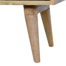 Nero Contemporary Patchwork Pattern Chest by Lavishway | Chest Of Drawers-58049