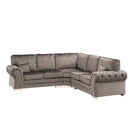 Newburgh Modern Fabric Corner Sofa by Lavishway | Leather Sofa-24592