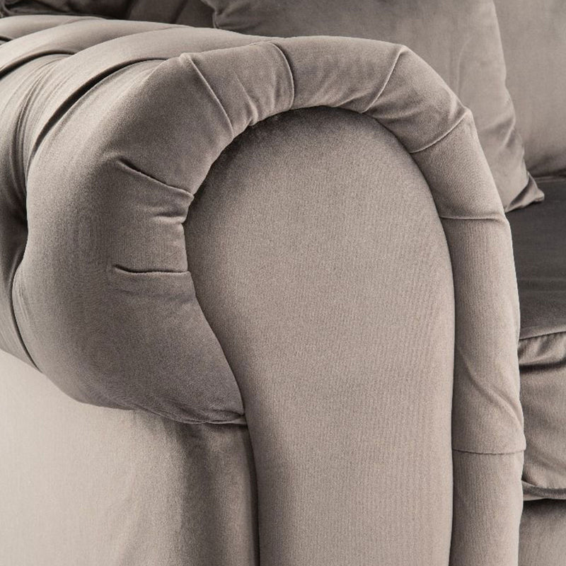 Newburgh Modern Fabric Corner Sofa by Lavishway | Leather Sofa-24594