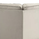 Newburgh Modern Fabric Corner Sofa by Lavishway | Leather Sofa-24600