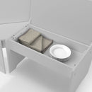 Newport Corner Dining Set with Storage Bench by Lavishway | Dining Benches-61381