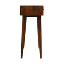 Nimbus Brass Pattern 2 Drawers Console Table by Lavishway | Hallway Console Table-59850