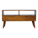 Nimbus Brass Pattern 2 Drawers Media Unit by Lavishway | TV Units Cabinets-59769