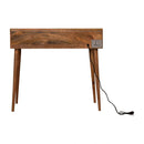 Nordic Vintage Open Shelf Writing Desk by Lavishway | Reclaimed Wood Desks-58103