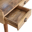 Nordic Vintage Open Shelf Writing Desk by Lavishway | Reclaimed Wood Desks-58098