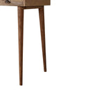 Nordic Vintage Open Shelf Writing Desk by Lavishway | Reclaimed Wood Desks-58101