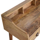 Nordic Vintage Open Shelf Writing Desk by Lavishway | Reclaimed Wood Desks-58100