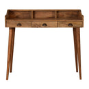 Nordic Vintage Open Shelf Writing Desk by Lavishway | Reclaimed Wood Desks-58097