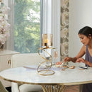 Decorative Glass Candle Holder by Lavishway | Candle Holders-39894