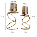 Decorative Glass Candle Holder by Lavishway | Candle Holders-39895