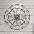 Nordic Decorative Wired Metal Wall Clock by Lavishway | Wall Clocks-50798