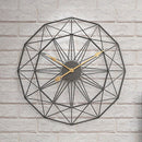 Nordic Decorative Wired Metal Wall Clock by Lavishway | Wall Clocks-50798