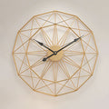 Nordic Decorative Wired Metal Wall Clock by Lavishway | Wall Clocks-50797