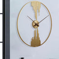 Nordic Modern Iron 3D Modern Wall Clock by Lavishway | Wall Clocks-41403
