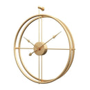 Nordic Design Gold Modern Wall Clock by Lavishway | Wall Clocks-39546