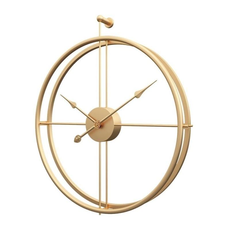 Nordic Design Gold Modern Wall Clock by Lavishway | Wall Clocks-39546