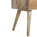 Nordic Oak-Ish Finish 4 Drawers Console Table by Lavishway | Hallway Console Table-58138